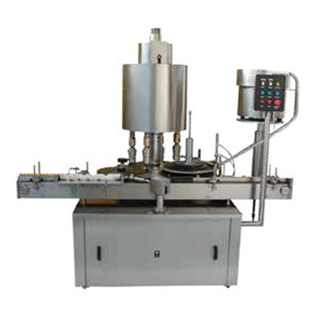 MULTI-HEAD PICK & PLACE SCREW CAP CAPPING MACHINE